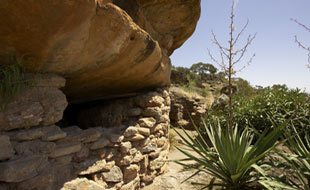 Hermits Caves landscape